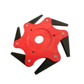 1pc General Weeding And Grass Cutting Knife Agricultural Grass Cutting Machine Lawn Mower Carbide Six Blade